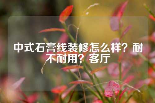 中式石膏线装修怎么样？耐不耐用？客厅